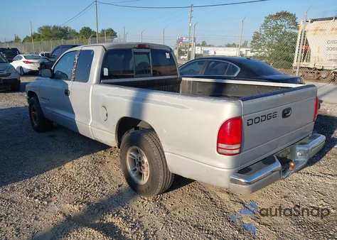 2000 Dodge Dakota Slt/Sport из США, поврежденный, VIN 1B7GL22X8YS523939